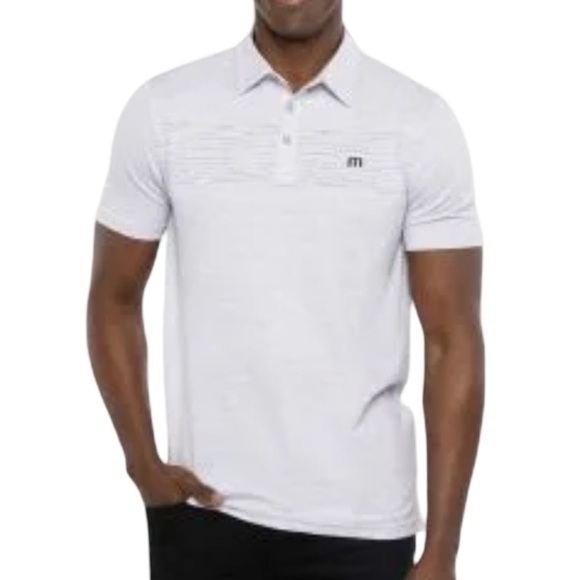 Travis Mathew white Polo Shirt - Picture 3 of 13
